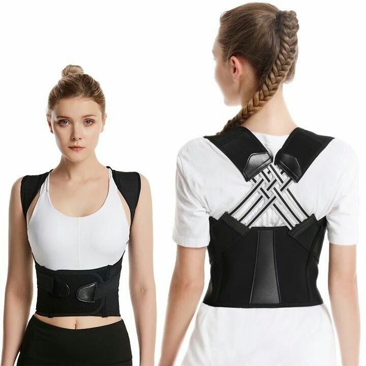 Adjustable Posture Support Back Brace – Shoulder & Waist Support Belt