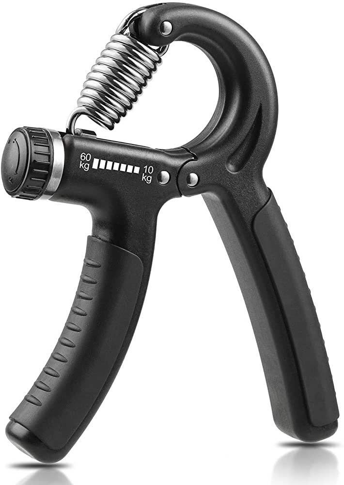Adjustable Hand Grip Strengthener 5 60KG Hand, Wrist & Forearm Trainer