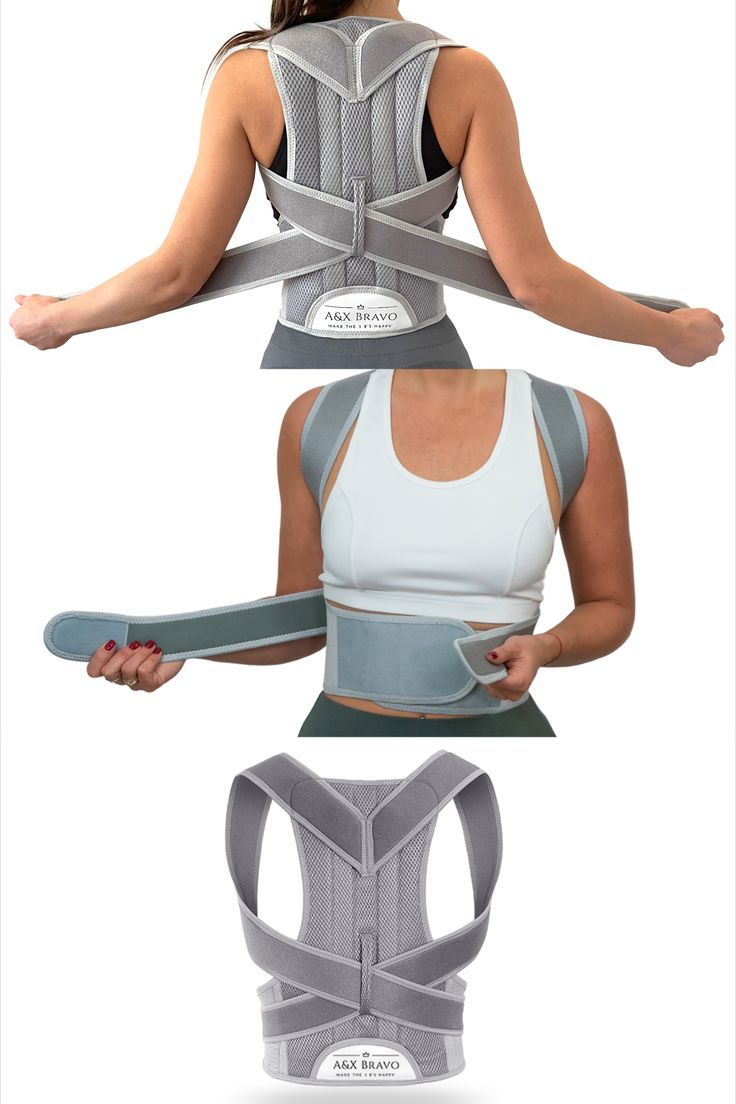 Adjustable Posture Support Back Brace – Shoulder & Waist Support Belt