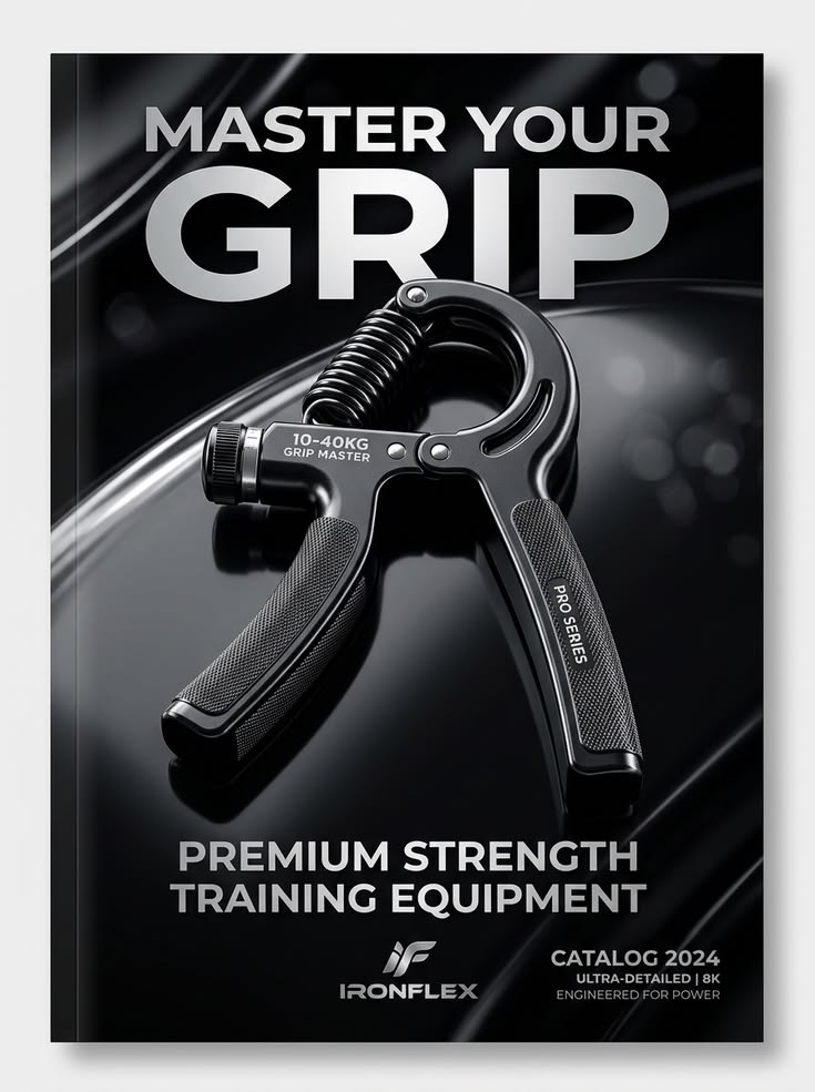 Adjustable Hand Grip Strengthener 5 60KG Hand, Wrist & Forearm Trainer