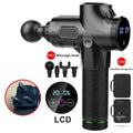 Rechargeable Massage Gun with LCD Display – 30 Speed Levels & 4 Massage Heads