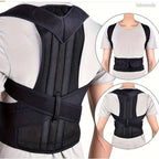 Adjustable Posture Support Back Brace – Shoulder & Waist Support Belt