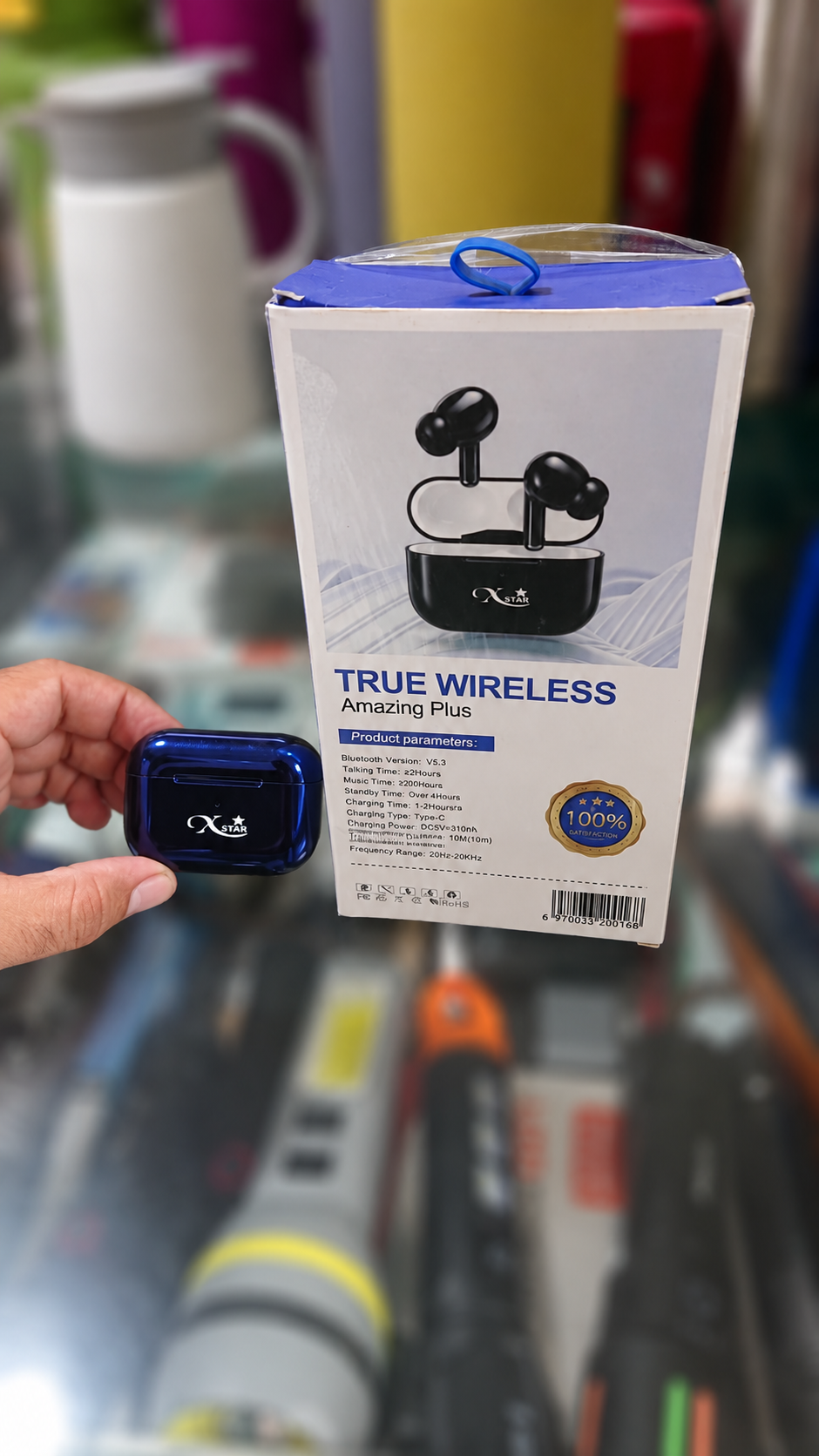 X STAR X 06 True Wireless Bluetooth Earbuds  TWS Earphones with Charging Case