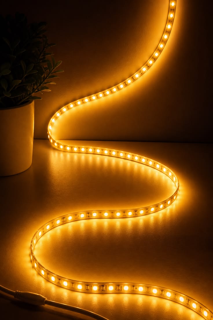 RGB Neon LED Strip Light with App & Remote Control – USB Powered