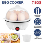 7Egg Electric Egg Boiler  Automatic Egg Cooker 360W