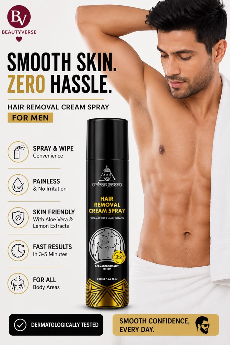 Swayia Hair Removal Spray 100ml – Hair Remover for Men & Women