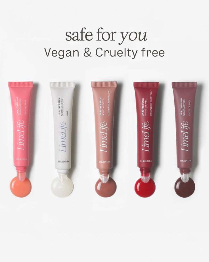 LimeLife Lip Butter Balm  Hydrating & Nourishing Glossy Lip Balm