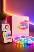 RGB Neon LED Strip Light with App & Remote Control – USB Powered