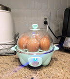 7Egg Electric Egg Boiler  Automatic Egg Cooker 360W