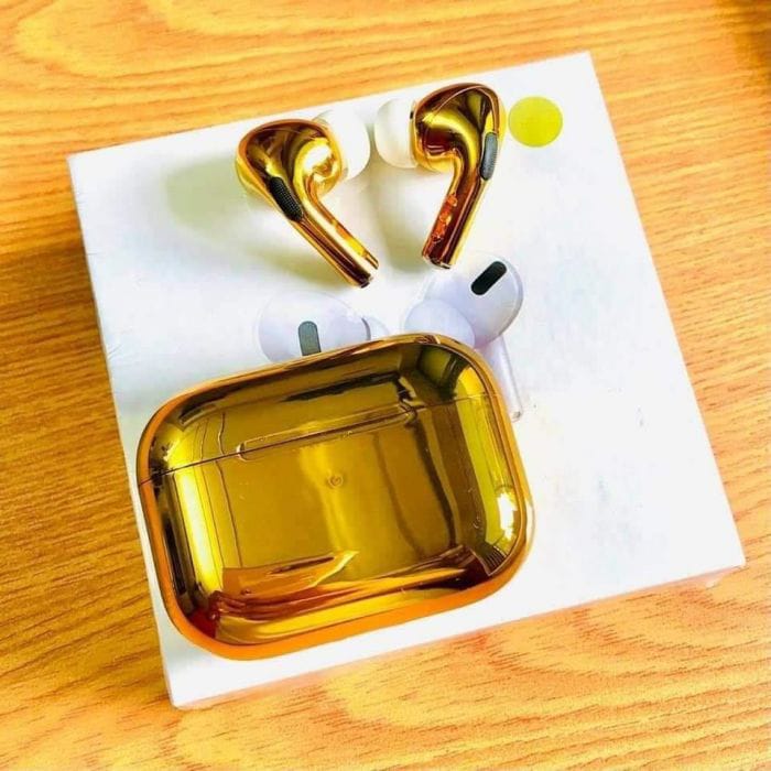 Luxury Electroplated Hard Case for AirPods Pro (Shockproof Protective Cover)