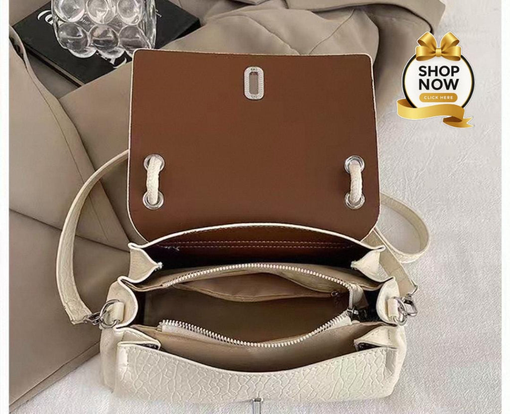 Women's Luxury Mini Top Handle Shoulder Bag | Premium Crossbody Handbag for Everyday & Party Wear