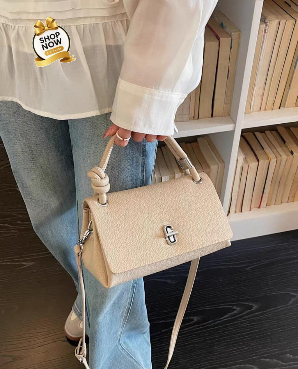 Women's Luxury Mini Top Handle Shoulder Bag | Premium Crossbody Handbag for Everyday & Party Wear