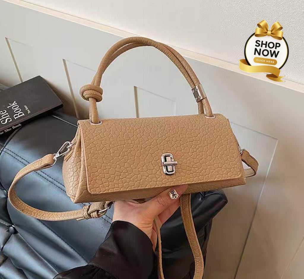 Women's Luxury Mini Top Handle Shoulder Bag | Premium Crossbody Handbag for Everyday & Party Wear