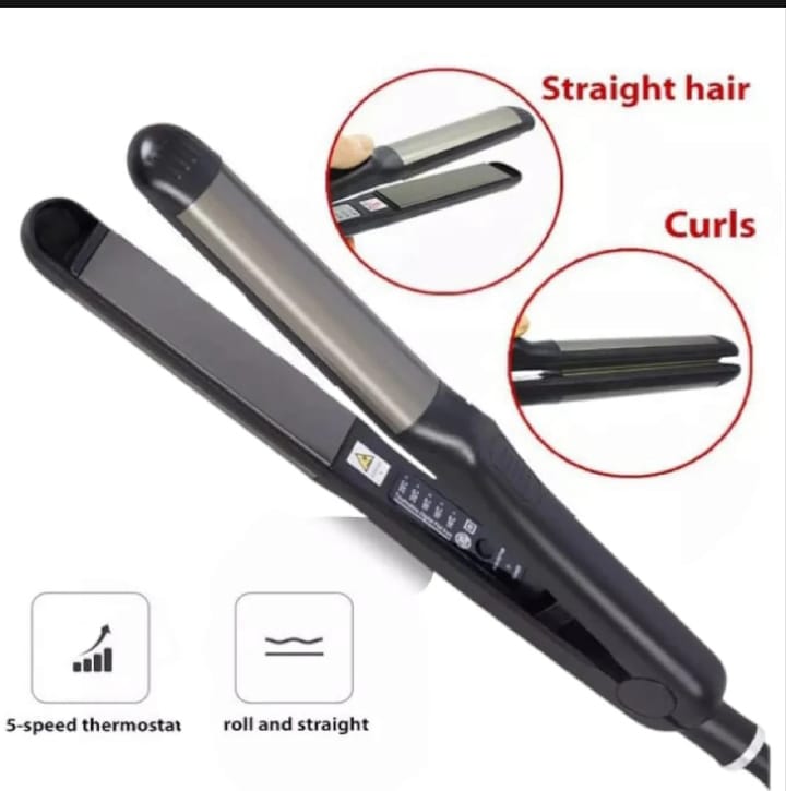 Salon Magics Professional Hair Straightener – 1080°C High Heat Ceramic Hair Styling Iron with 1-Year Warranty