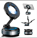 360° Magnetic Car Phone Holder – Foldable Dashboard Mobile Stand for iPhone & Android