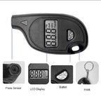 Digital Tire Pressure Gauge LCD Display – Portable Car, Motorcycle & Bicycle Air Pressure Tester (PSI/BAR/KPA/Kg/cm²)