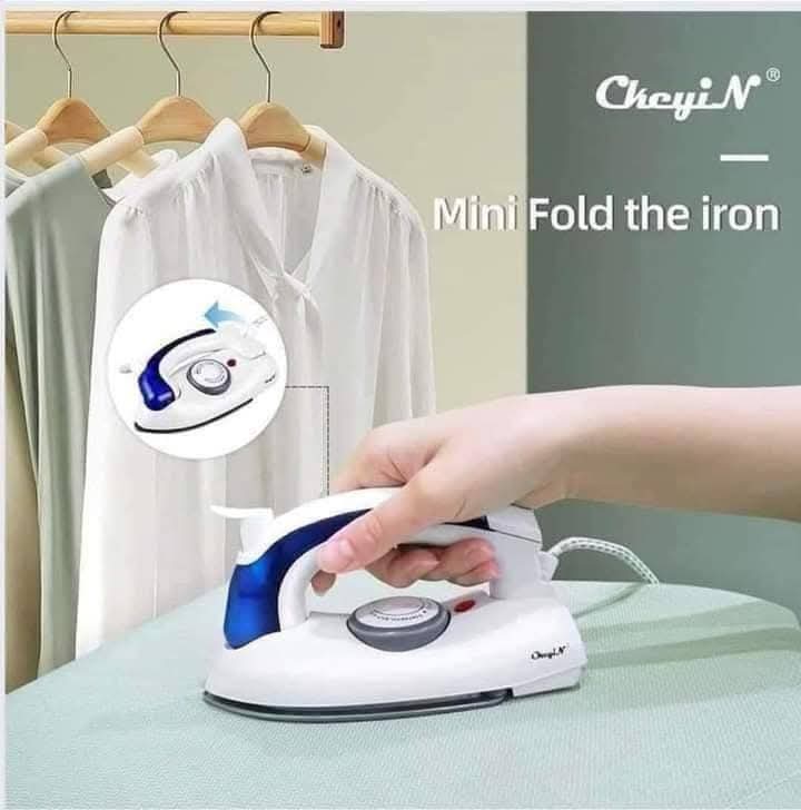 Portable Travel Steam Iron – Compact Mini Iron with Variable Temperature Control