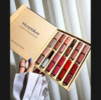 Mocallure 12-Piece Matte Liquid Lipstick Gift Set | Long Lasting Waterproof Lip Gloss Collection