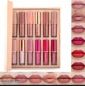 Mocallure 12-Piece Matte Liquid Lipstick Gift Set | Long Lasting Waterproof Lip Gloss Collection