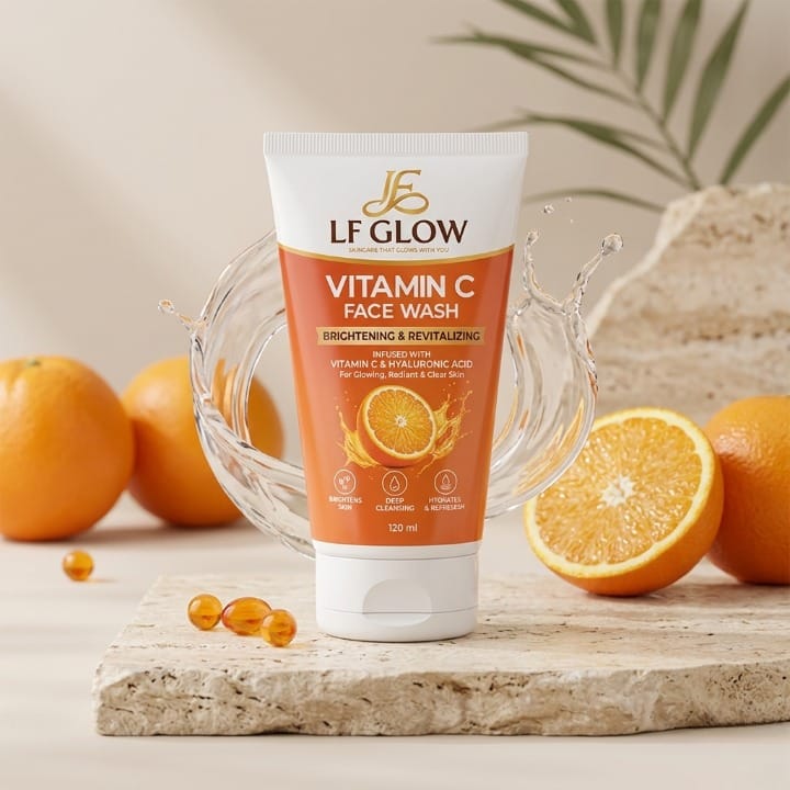LF Glow Vitamin C Face Wash – Brightening & Revitalizing   120ml