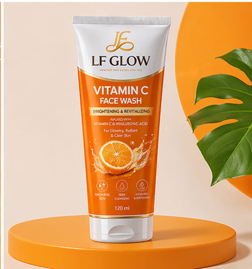 LF Glow Vitamin C Face Wash – Brightening & Revitalizing   120ml