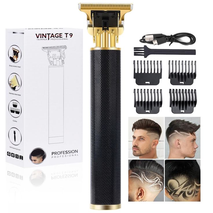 VAGARY Professional Cordless T-Blade Hair & Beard Trimmer