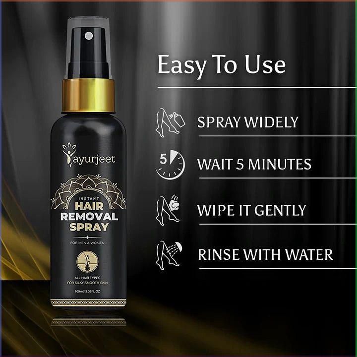 Swayia Hair Removal Spray 100ml – Hair Remover for Men & Women